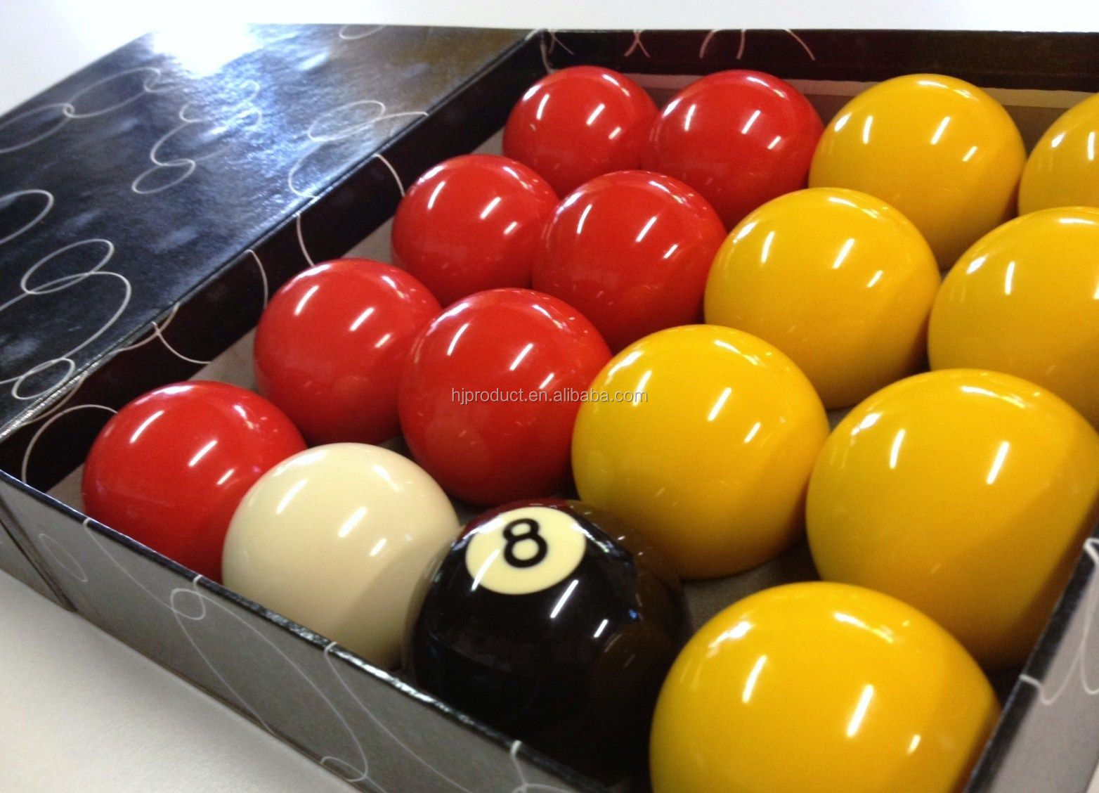 2 Inch Resin Complete Set of Billiard Snooker Balls - OEM