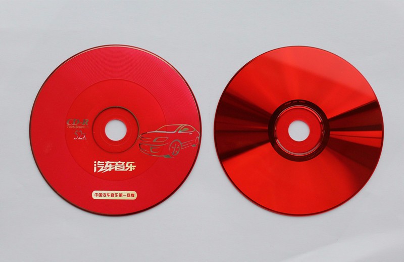 Blank 700MB CD-R Discs - 52X Recording Speed, Ideal for Car DVD