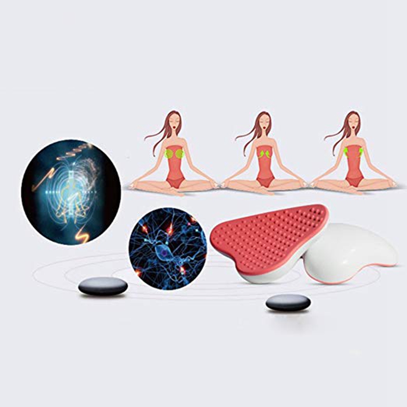 Masseur électrique Portable pour le massage du sein, Instrument électrique, anti-déformation, rehausseur de poitrine, vibration de poitrine attirante