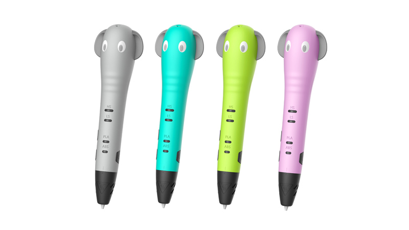 New Hot digital 3d printing pen 3d doodle pen DIY toys with free 1.75mm PLA/ABS filament for Kids and Adults