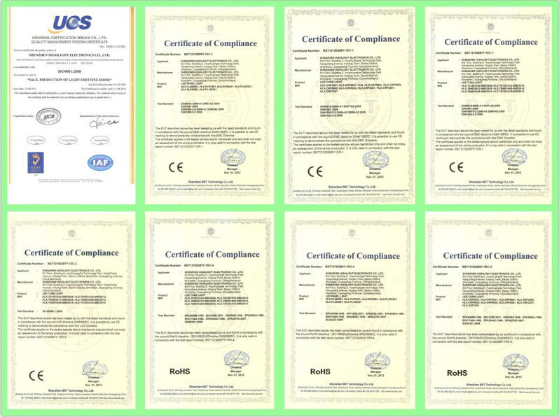square no flange white diffused led diode