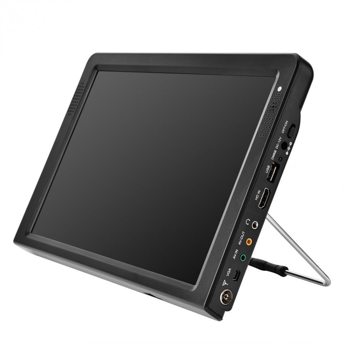dvb-t2可充电电视播放器tft-led屏幕atsc/h-i