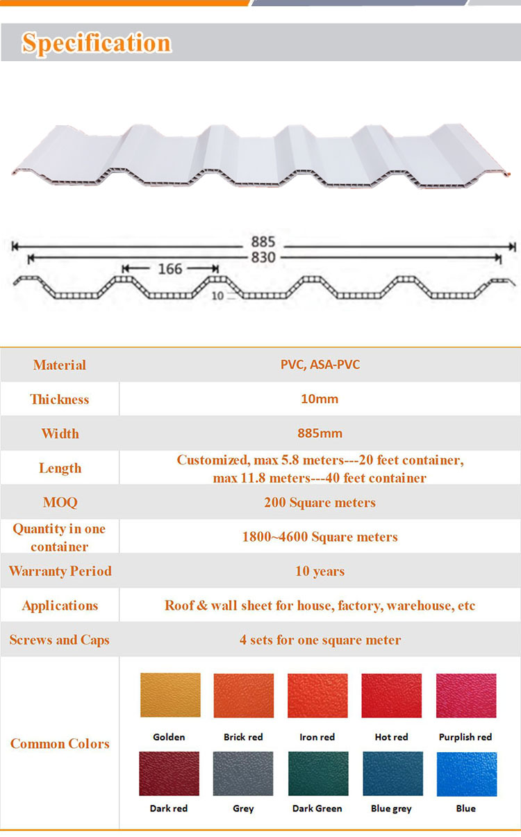 warehouse roof sheet