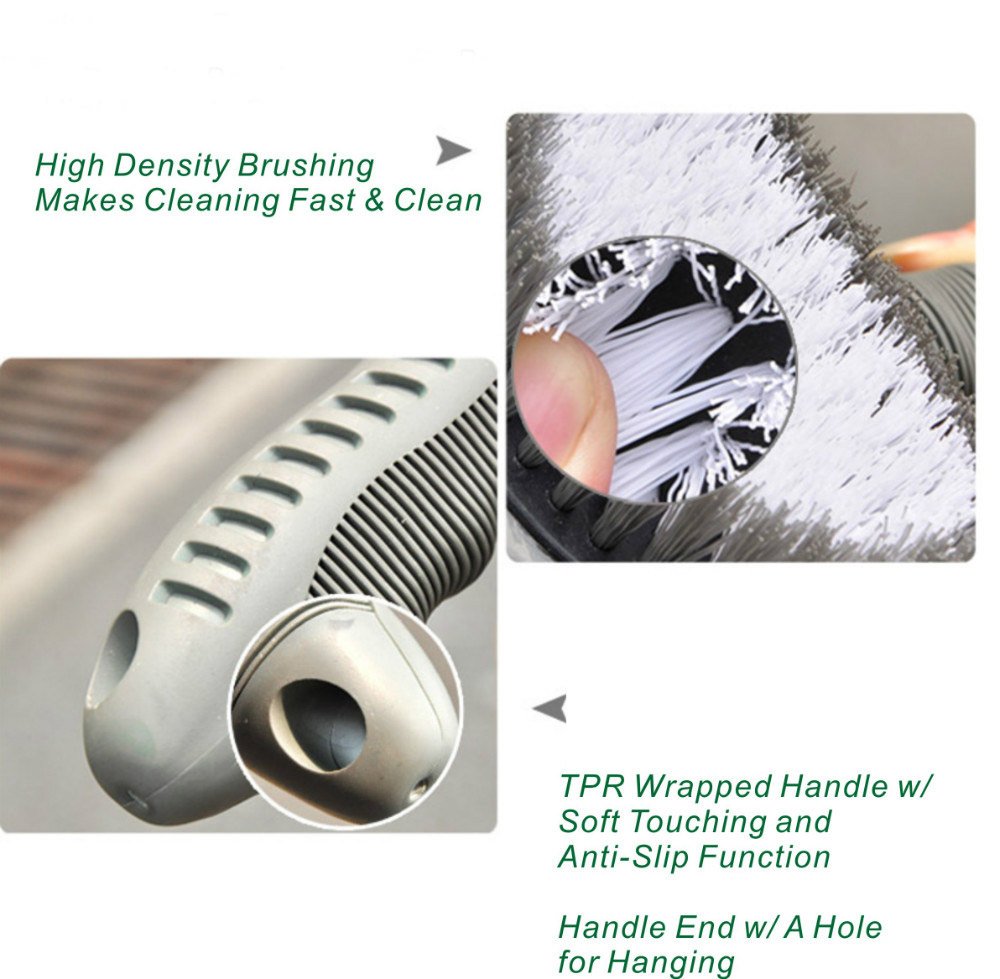 Motorcycle Bicycle Washing Tool Auto Tire Rim Alloy Car Wheel Brush Cleaner