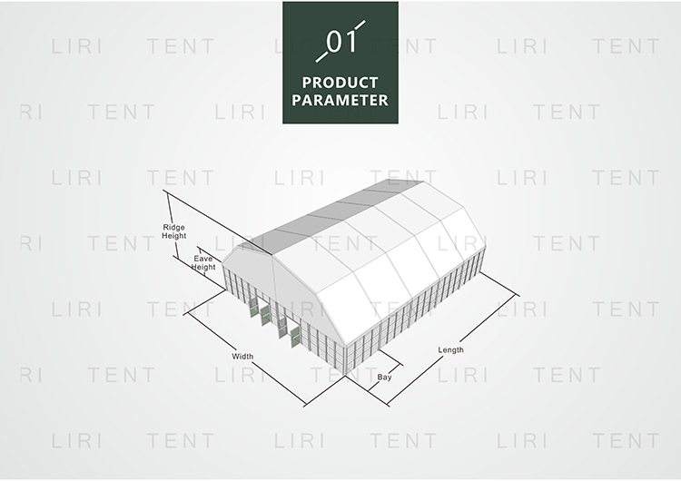 Liri Large Ourdoot Sport Event Tent for A Badminton Court Tent Cover