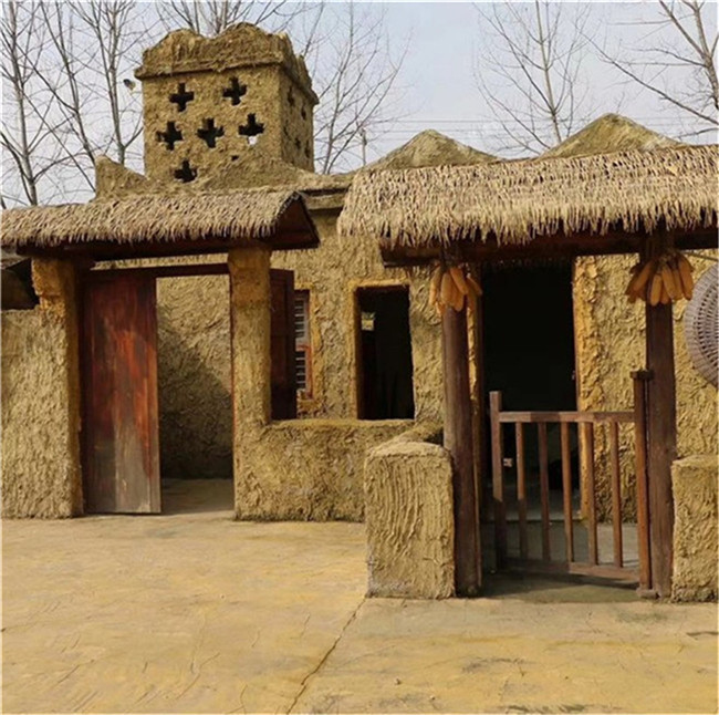 China Suppliers Waterproof Synthetic Artificial Thatch Roof For Sale