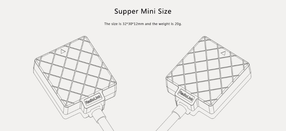 Radiolink TS100 Mini M8N GPS Module For Radiolink Mini PIX Flight Controller RC Quadcopter Multirotor Spare Part