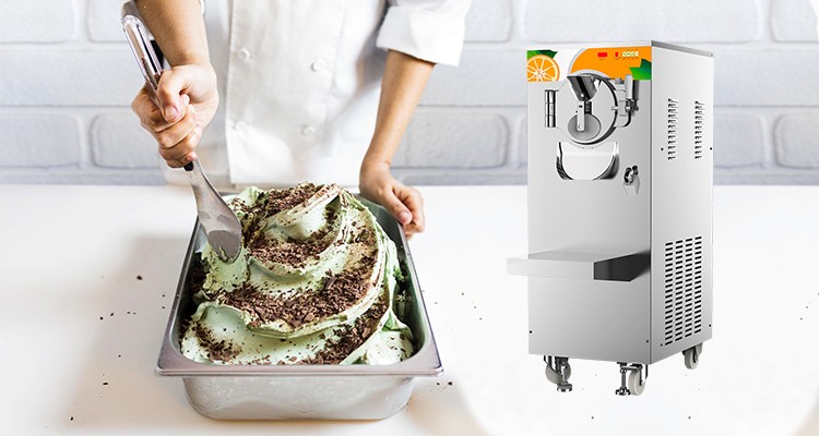 Oceanpower OPH42ハードアイスクリームマシン、CE付きジェラト製造機