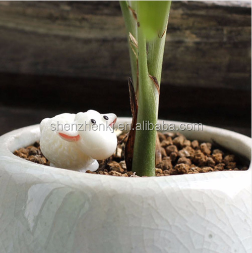Custom Lovely Sheep Lama Shaped Garden Decor Succulent Flower Pot