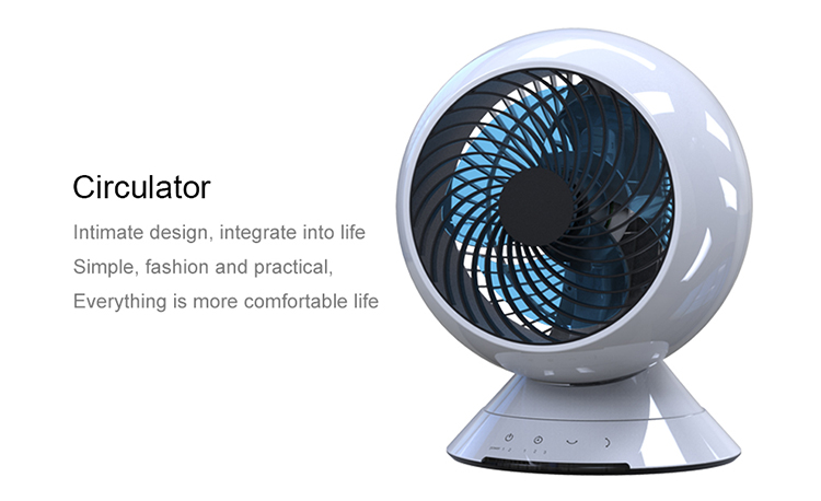 air circulator plastic brushless desk  12v dc electric table mini cooler fan