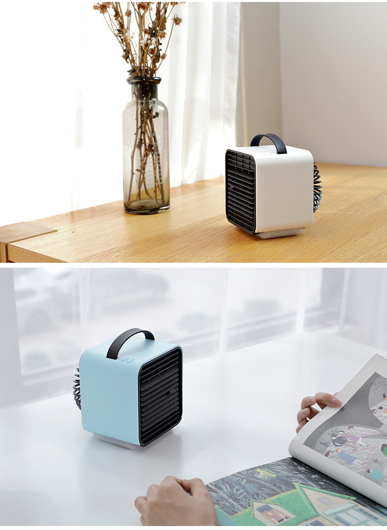 热销usb迷你空调负离子三挡风玻璃夜灯便携式空调zy-192