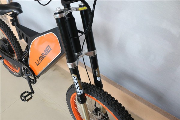 新型速降电动自行车,大容量电池48v - buy electric bike 1500w