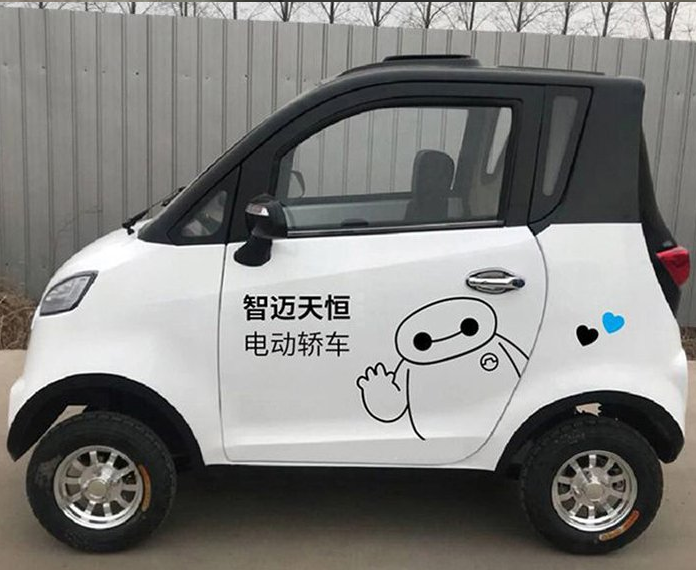 新能源电动车成人双座拾取电动厢式货车微型观光四轮电动车 - buy two