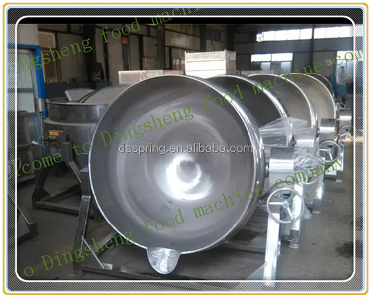 Bean paste jacket cooker electric//steam jacket boiler//fruit drink boiler