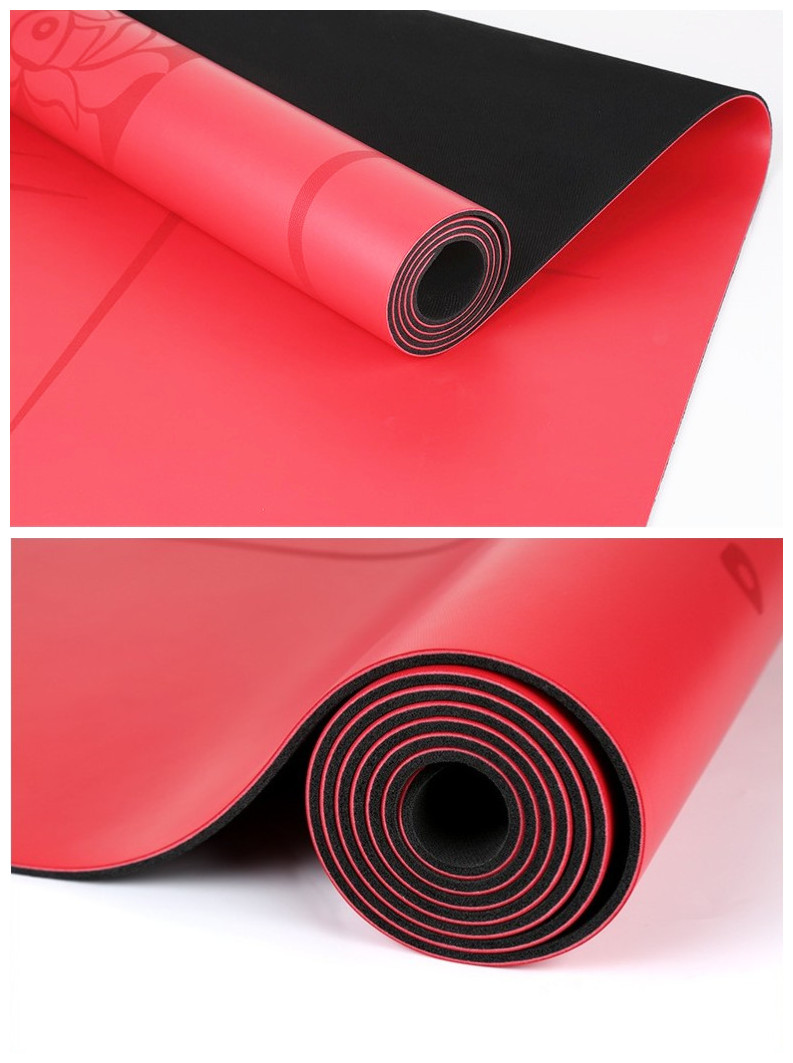 pu 皮革天然橡胶瑜伽垫