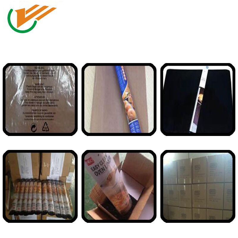 Baking tools Hot selling OEM Durable Side PTFE Coated Silicone Baking Mat for Pastry LFGB approved