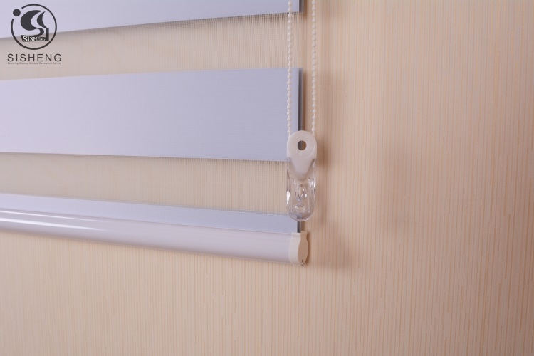 Factory sale horizontal motorized 3inch blackout zebra blinds