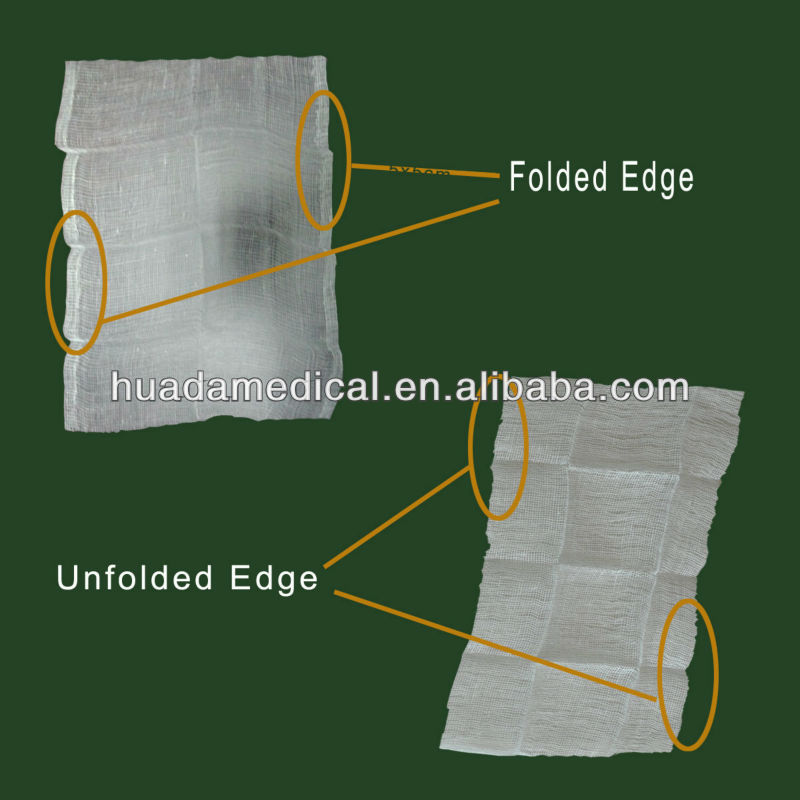 Medical sterile gauze swabs from china