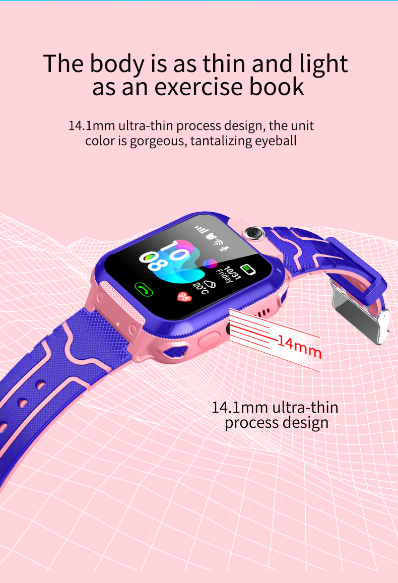 Q12/Q50/Q90/Q100 top sale sim card reloj intelligence baby wristwatches smart touch screen hours