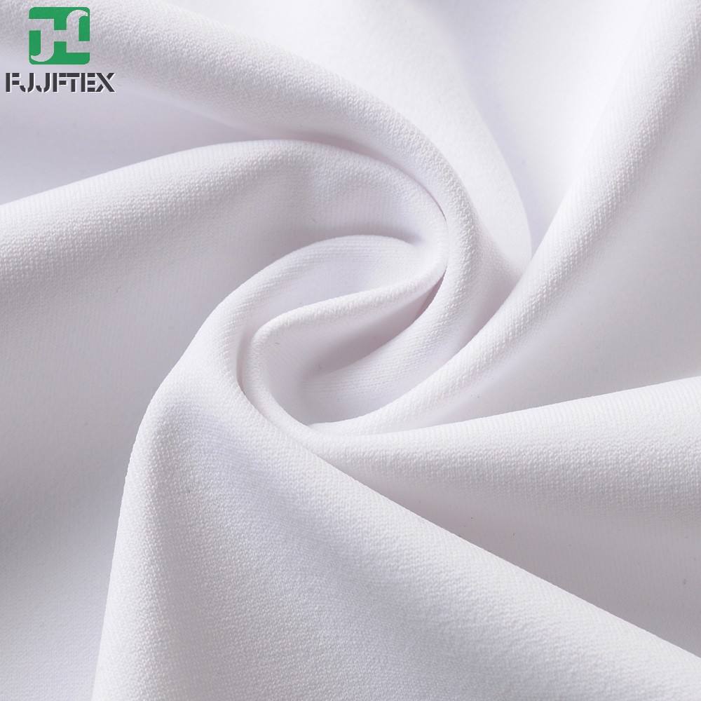中国批发定制涤纶氨纶牛奶丝缎面料 - buy high quality polyester