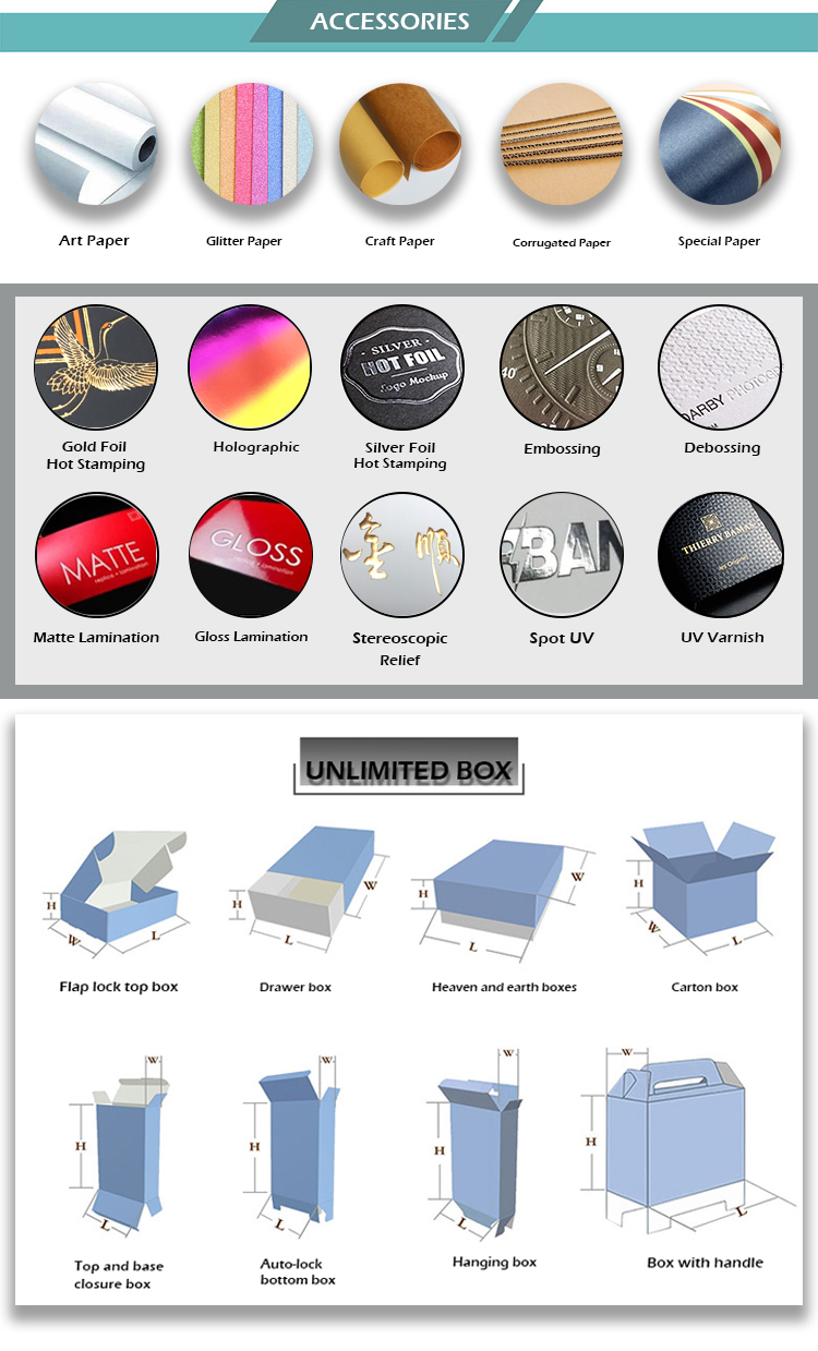 5ml 10ml 15ml 20ml 30ml 50ml 100ml dropper essential oil bottle packing art coated paper black paper boxes for bottle