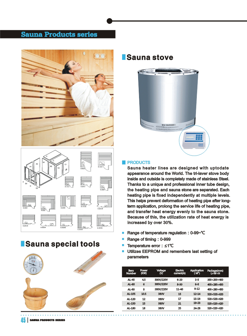 Système de musique pour hammam Haut-parleurs étanches de TOLO SAUNA