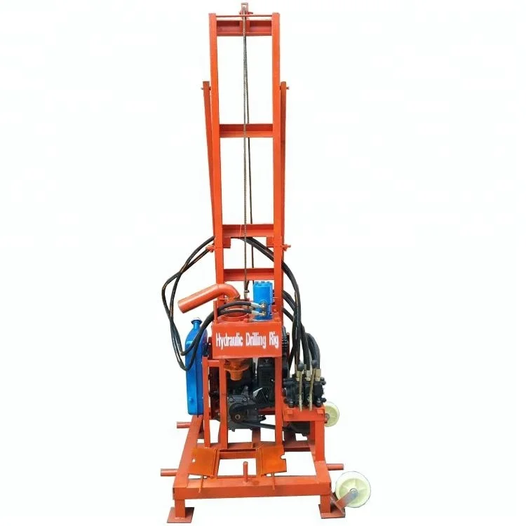 Price Germany Used Diesel Water Bore Well Drilling Rig Machine