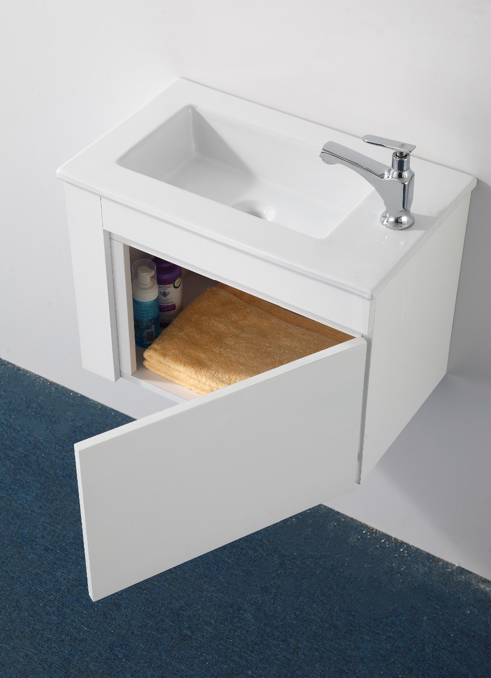 FSC certified bathroom cabinet best price wall hanging cabinet on sale