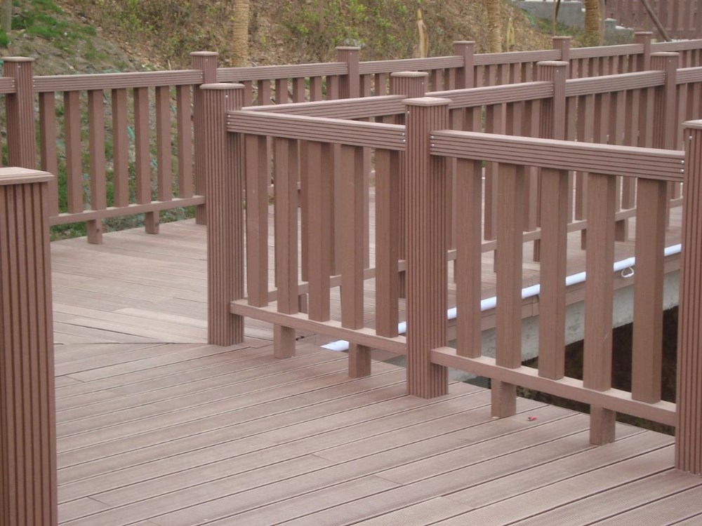 木塑花园装饰围栏面板wpc工厂价格 - buy exterior fence wpc