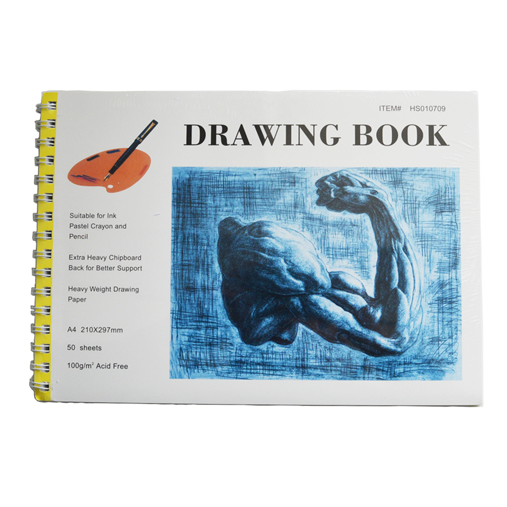 Artist 100gsm A4 size acid free drawing book