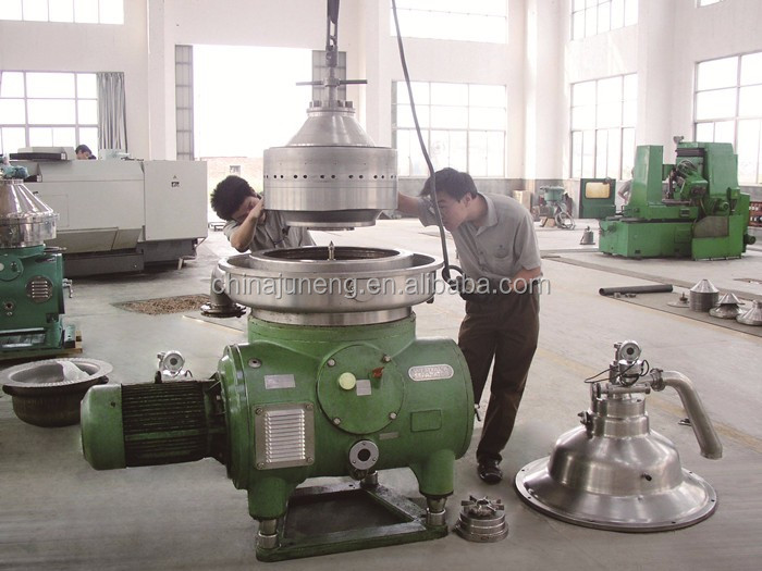 Stainless Steel Disc Separator Centrifuge For Pharmaceutical Industry With Solenoid Valve Cover