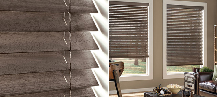 Home decor elegant wood venetian blinds