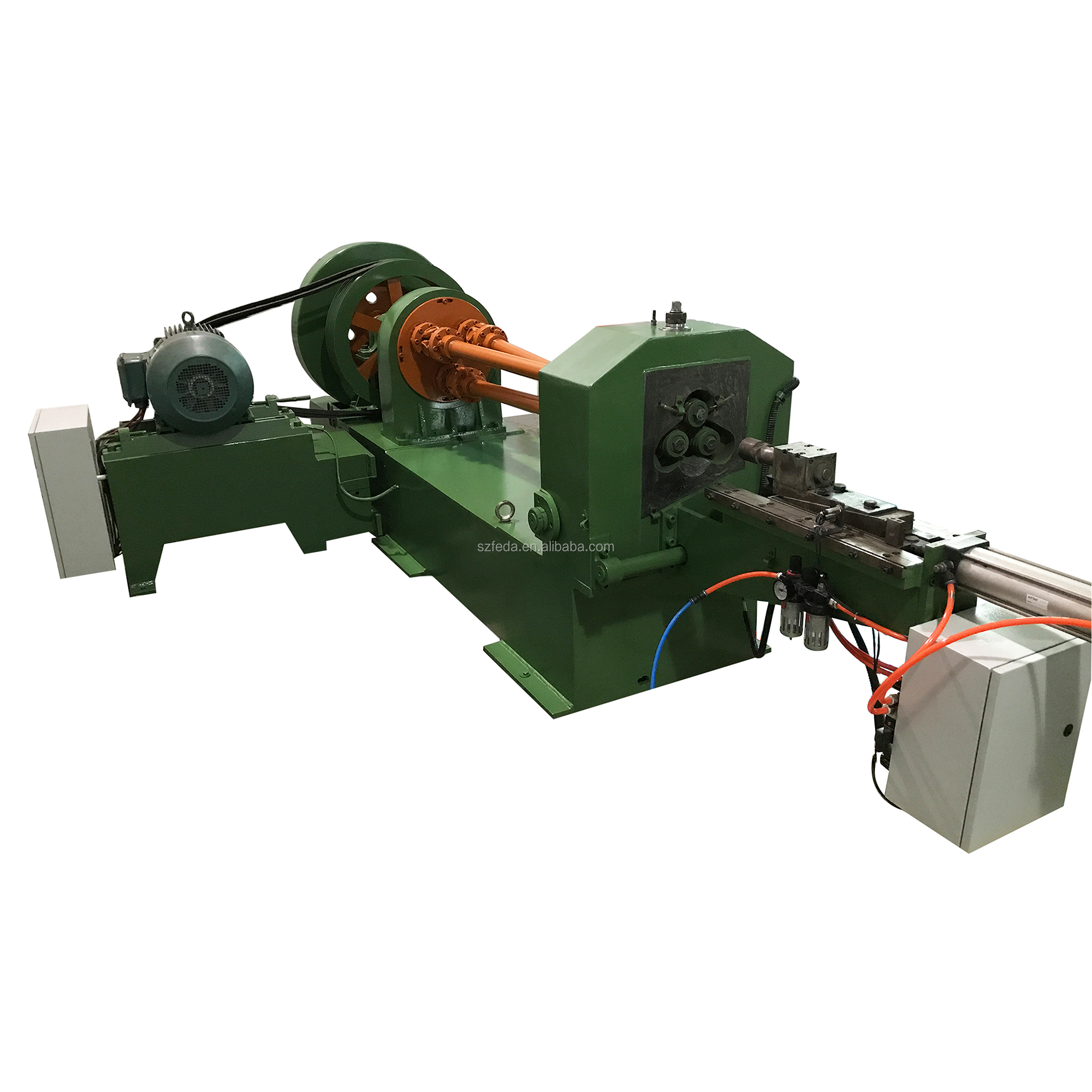 feda 用管穿线机铁路钉螺丝制造机螺纹 rolling 机平 machine