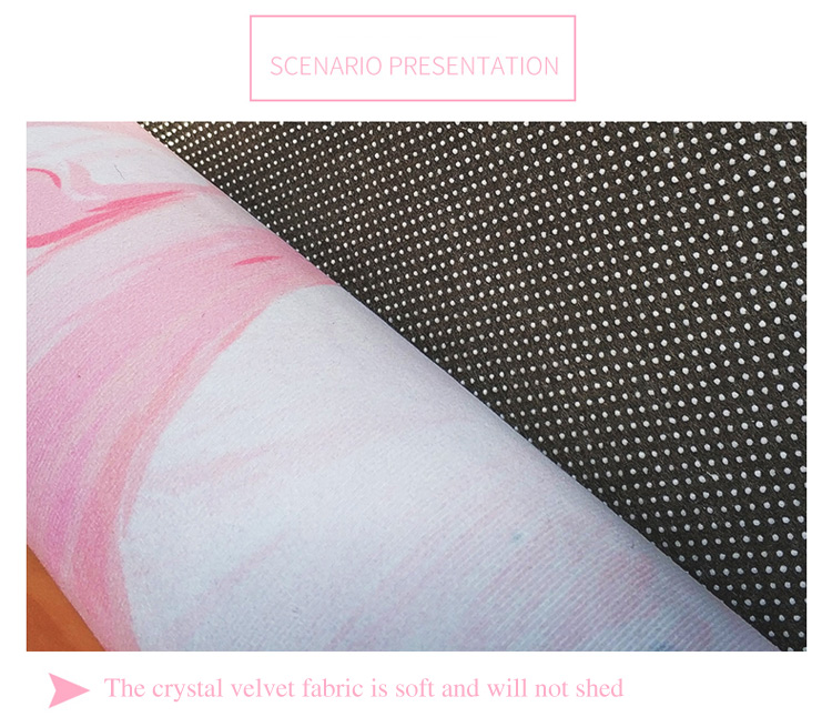 Simple Style Anti Slip Machine Washable No Fadding Pink English Victoria's Secret Bedroom Carpet Rugs