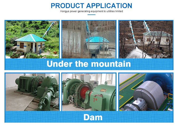 High efficiency water hydro<i></i>power turbine generator 2 mw