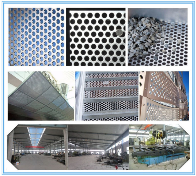 aluminum perforated metal mesh for doors or windows