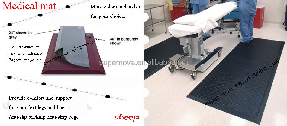 High Quality Antifatigue Pu Medical Workbench Relief Mats Manufacturers,Anti Fatigue Comfort Hospital Operation Room Mats