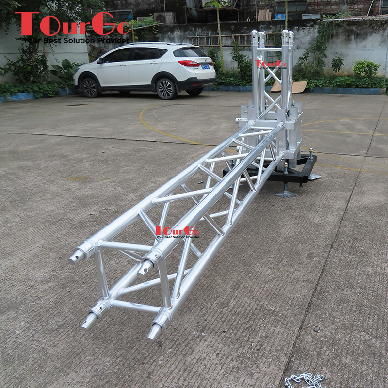 Tourgo Aluminum LED Screen Ground Support Display Truss