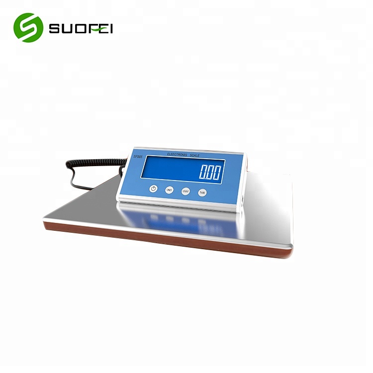 デジタルスケール SF-885 200kg計量可能 SF-885 Stainless Steel Scale - 200kg Customizable Precision