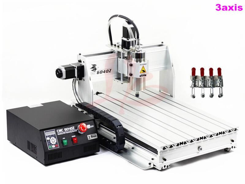 CNC 6040Z 3/4 Axis Router Milling Machine 800W Spindle – Ideal CNC