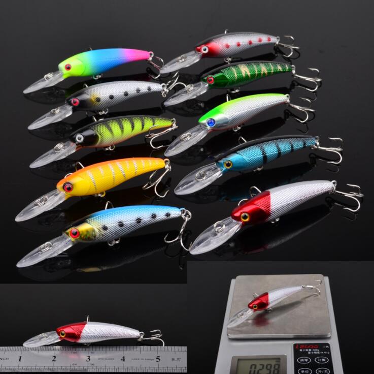 高品質20個釣りルアセットシーバスミノールアークランクベイトルアー