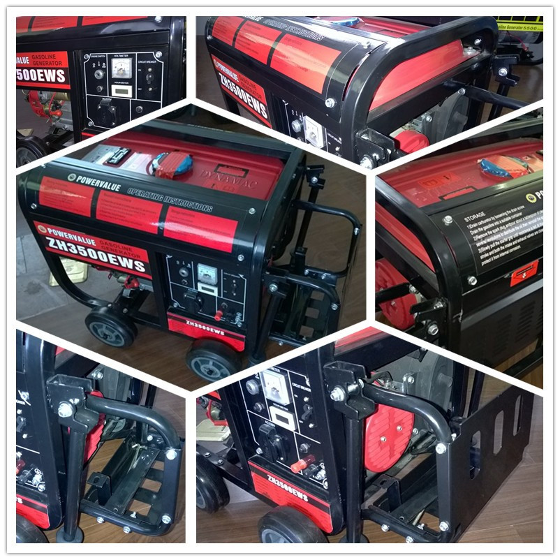 source 工厂价格中国 3kw 3 千伏安小型燃气涡轮发电机销售与大强框架