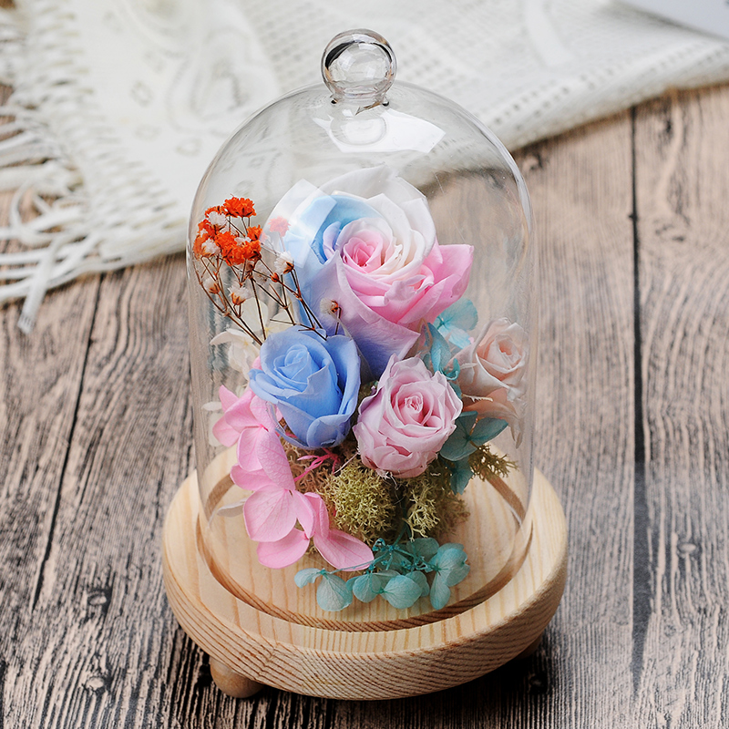 Factory Home Decor Customized Terrarium Clear Bell Jars Glass Domes China Borosilicate Glass Customized Packaging Modern