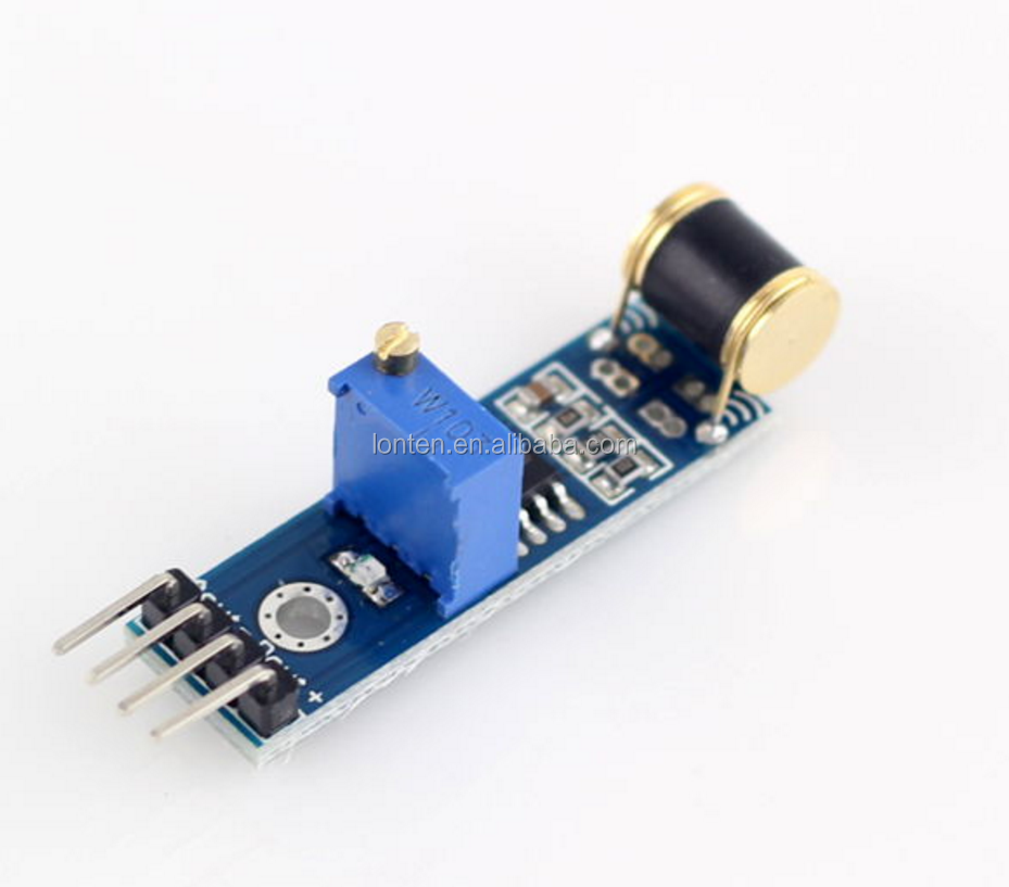 4 Foot robot 801S vibration / shock sensor sensitivity adjustable analog output signals