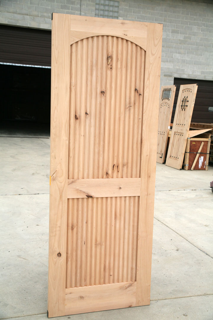 Interior sliding plank solid wooden door malaysia price