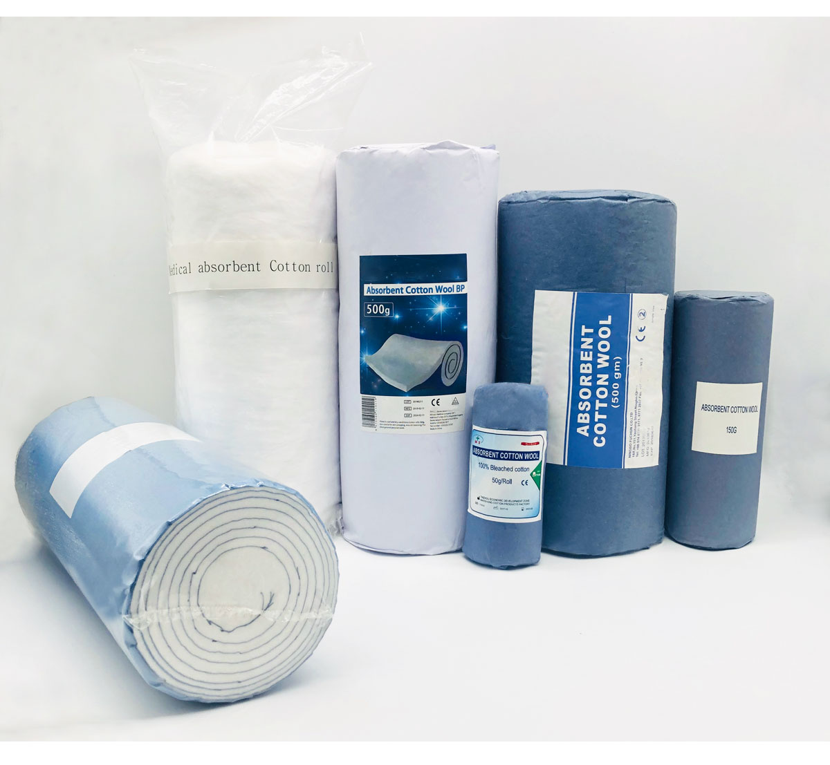 Qualicare Grande 500g Medico Trucco Premium Cotone Lana Roll - Foto 4