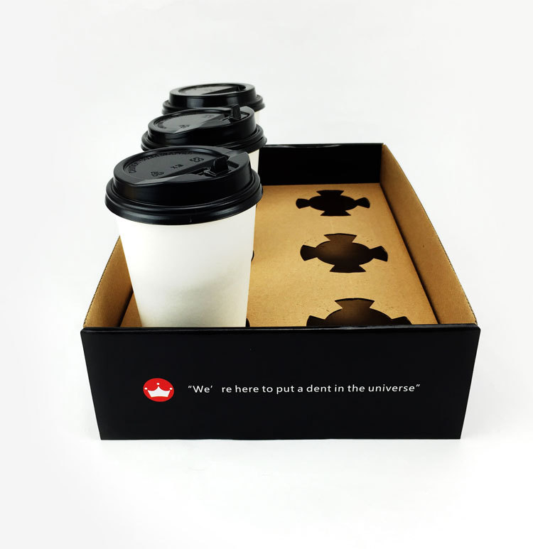 Disposable made in china take away coffee paper cup holder