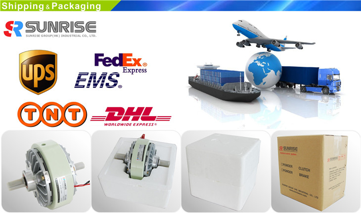 Dongguan SUNRISE Printing Machine Parts POC series 25Nm Magnetic Particle Clutch #powderclutch