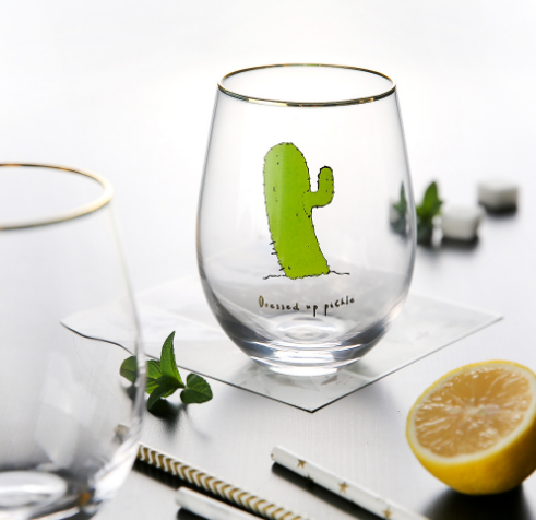 17oz Tumbler Bulk  Crystal Stemless Wine Glass  Mr and Mrs