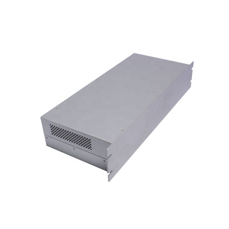 Customized 19 inch 1U 2U 3U rack mount case aluminum enclosure